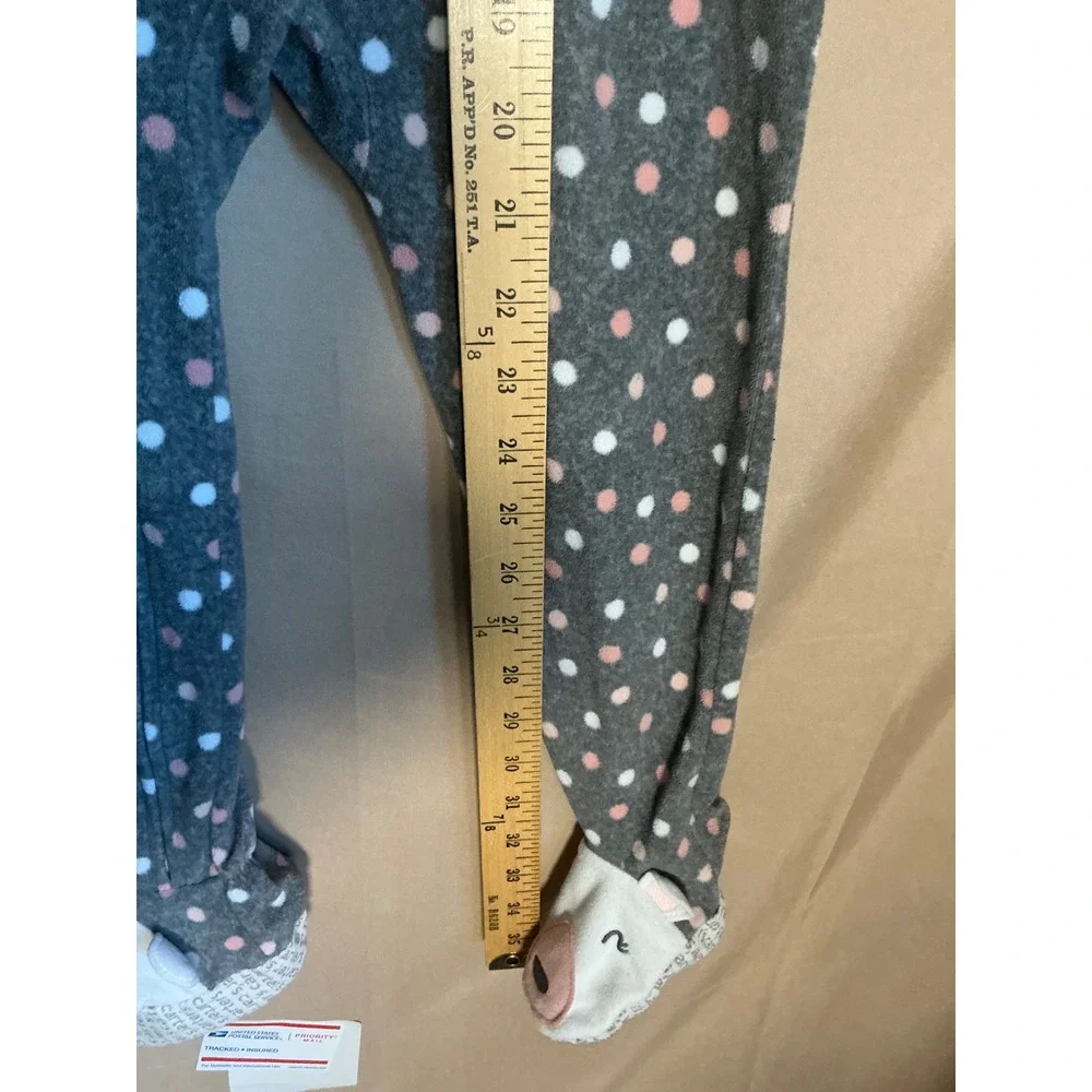 Carters fleece footed